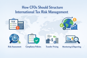 How CFOs Should Structure International Tax Risk Management